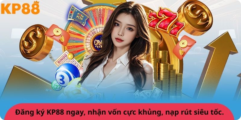 Đăng ký KP88 ngay, nhận vốn cực khủng, nạp rút siêu tốc.